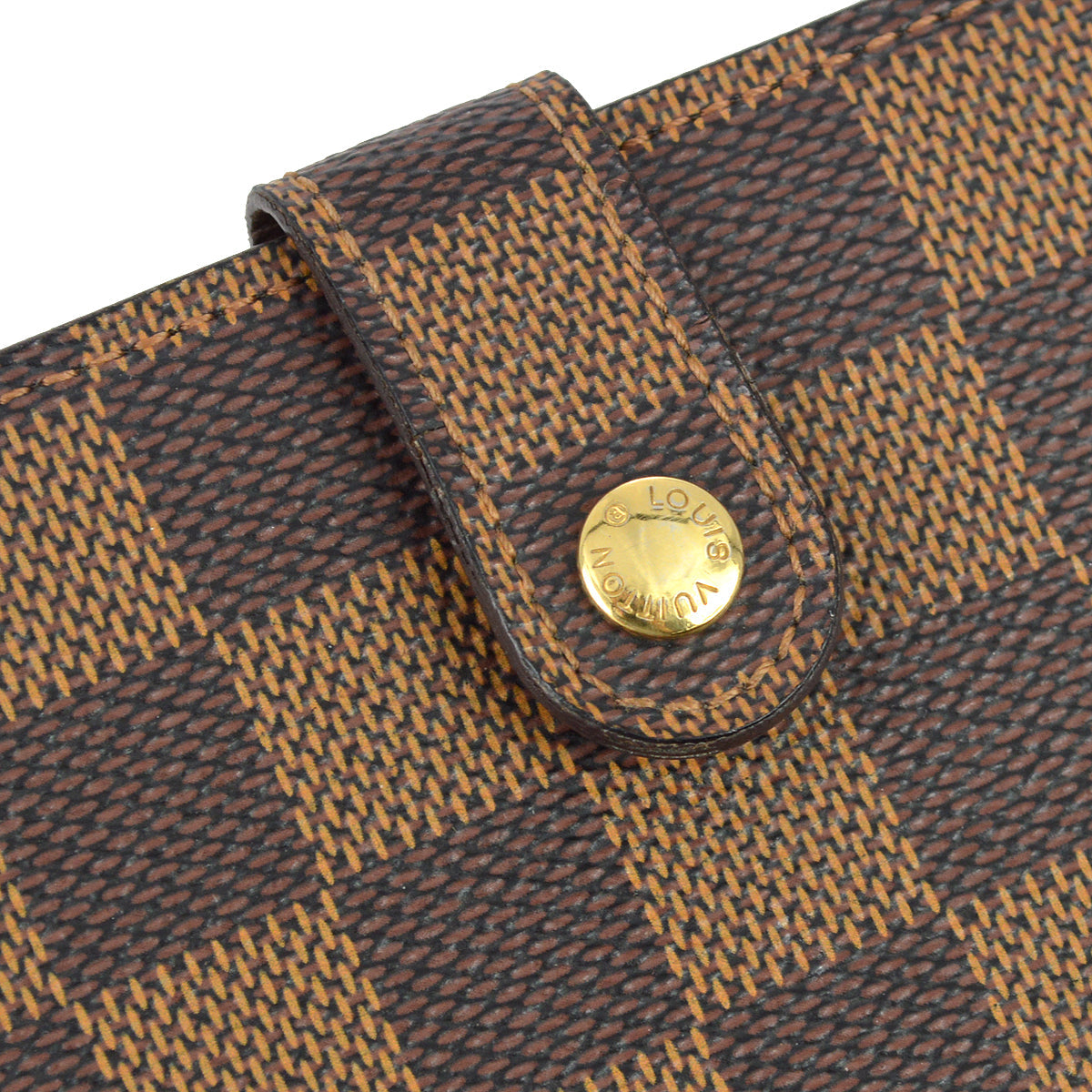 Louis Vuitton 2008 Damier Portefeuille Viennois Wallet Purse N61674