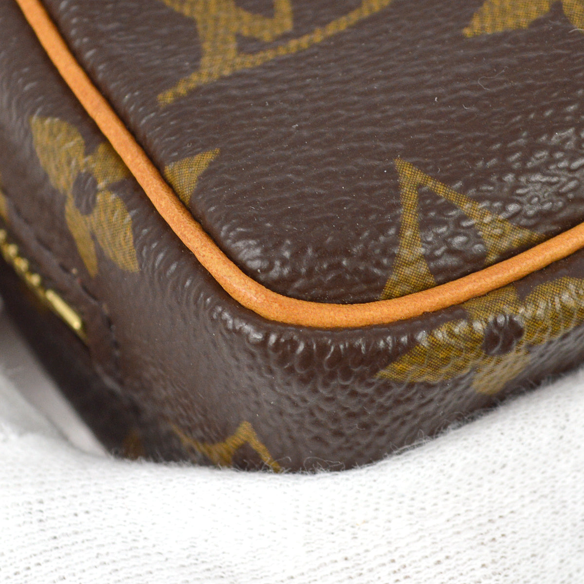 Louis Vuitton Monogram Trousse Wapity Pouch in Brown