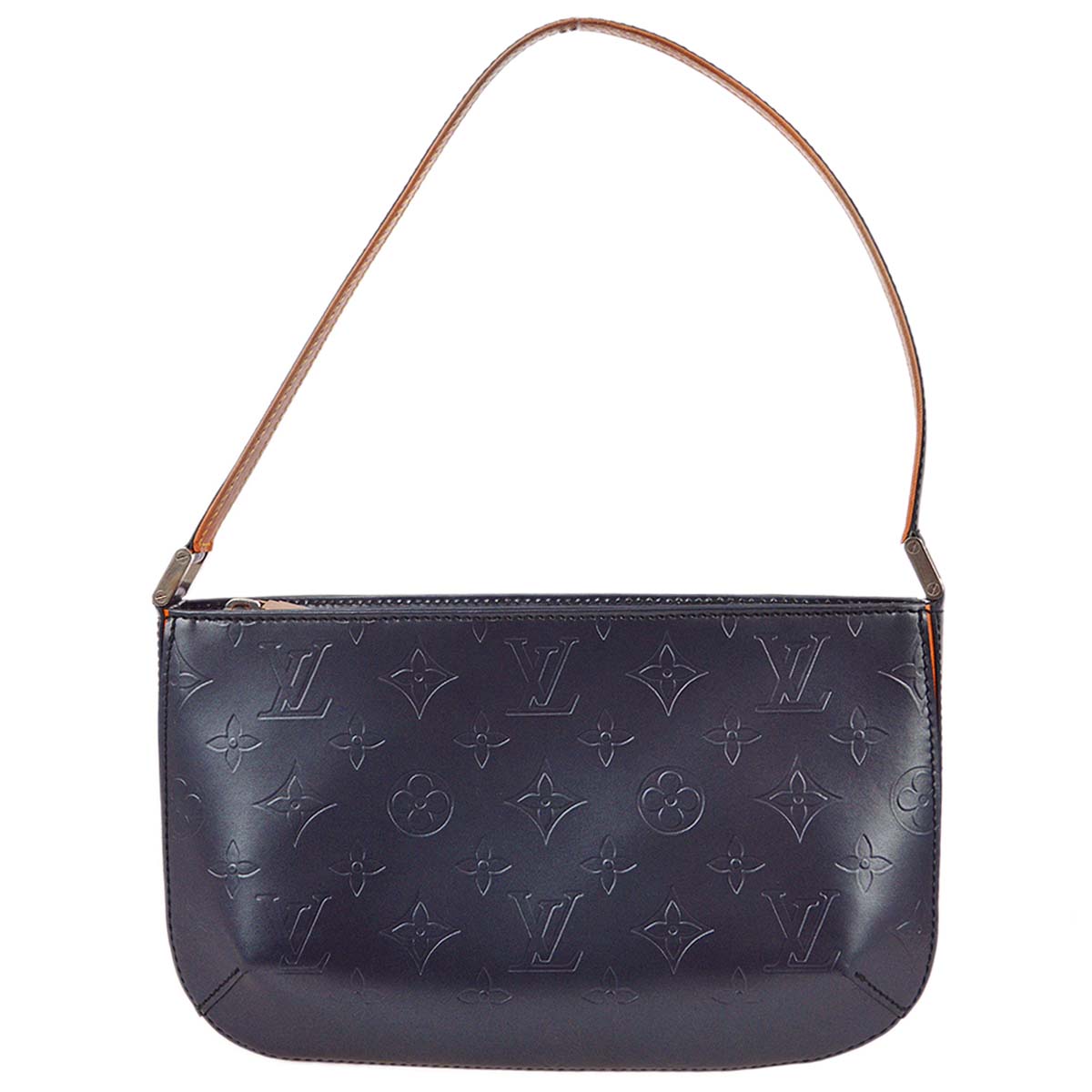 Louis Vuitton Blue Monogram Mat Fowler Handbag