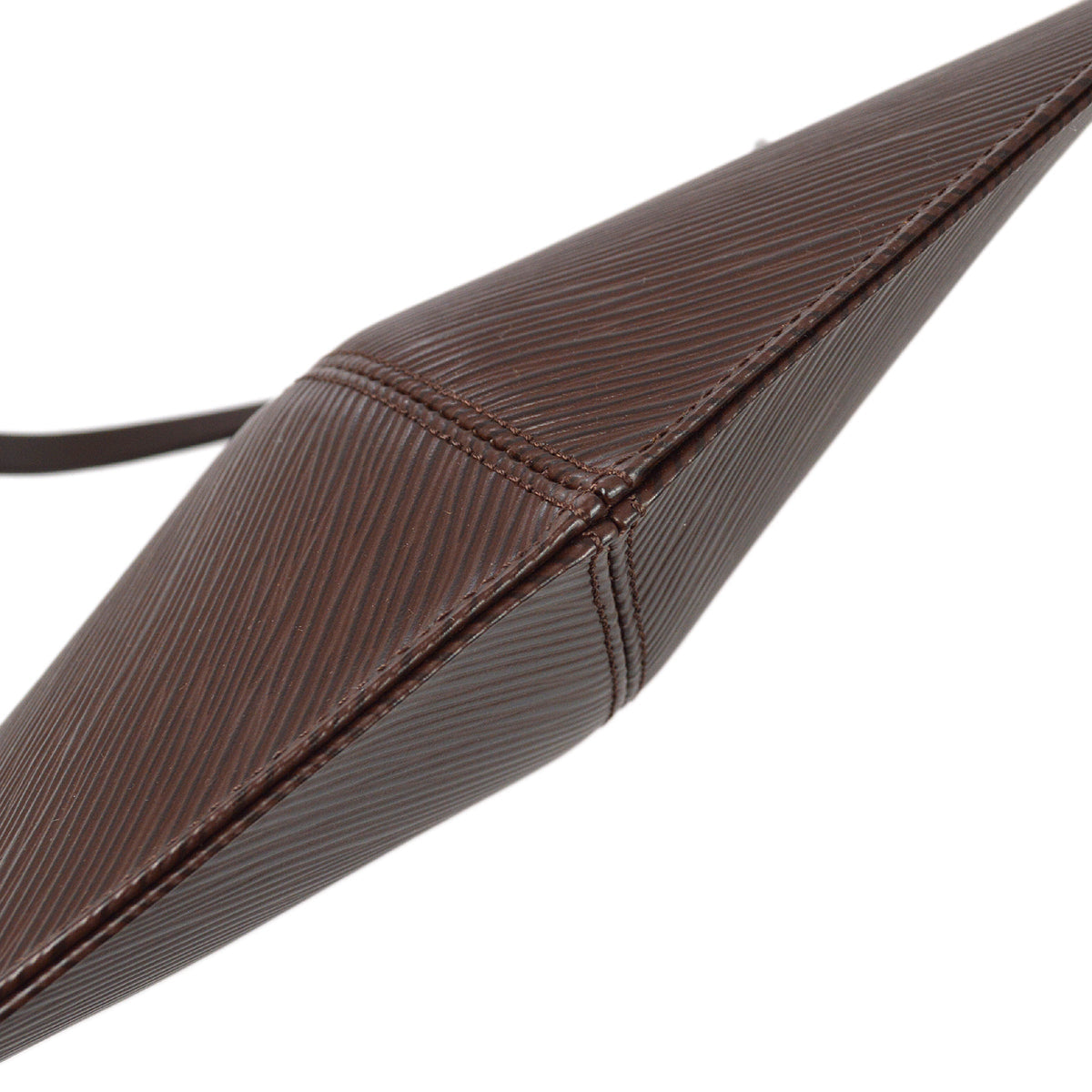 Louis Vuitton Brown Epi Pochette Demi-lune