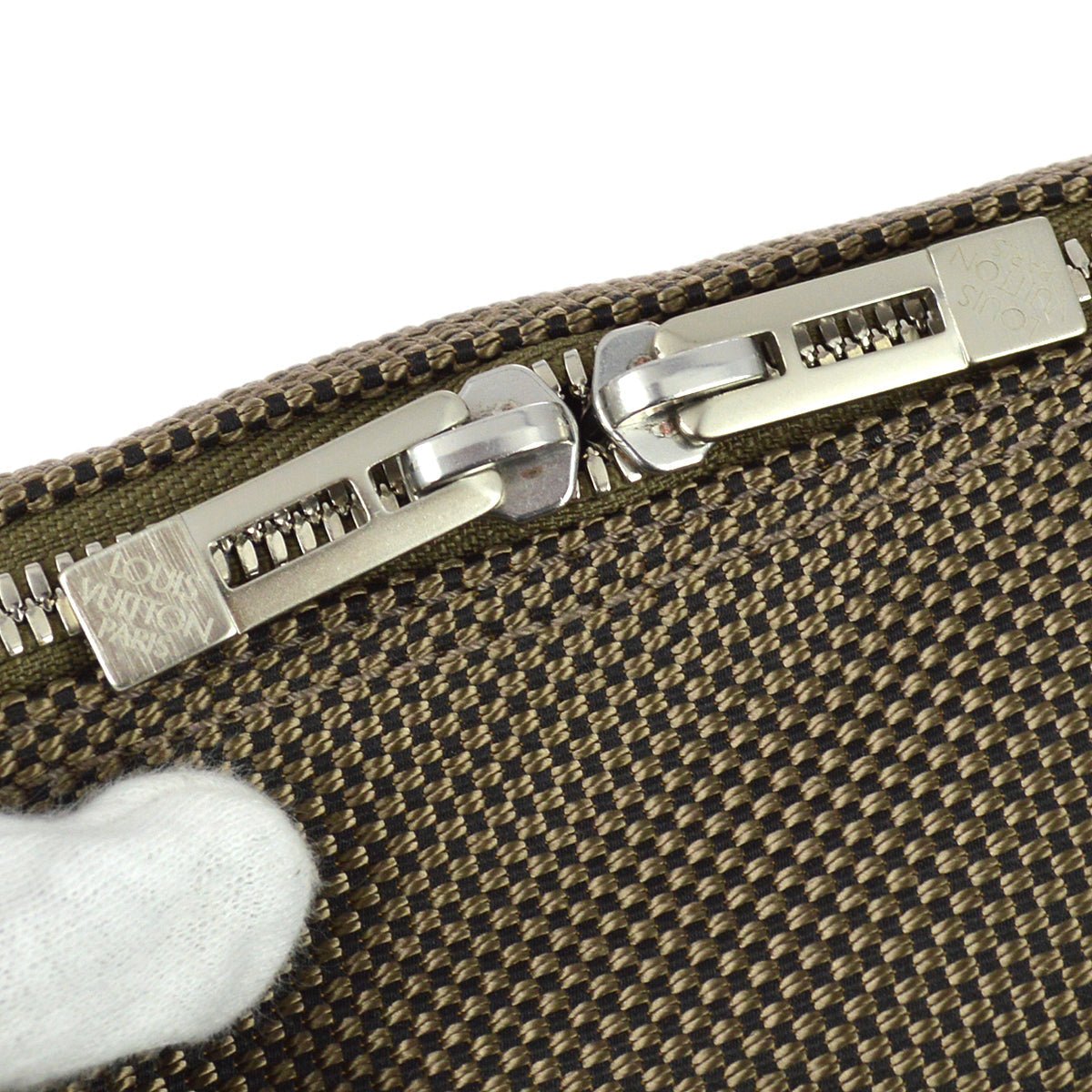 Louis Vuitton Terre Damier Geant Citadin Shoulder Bag in Terre