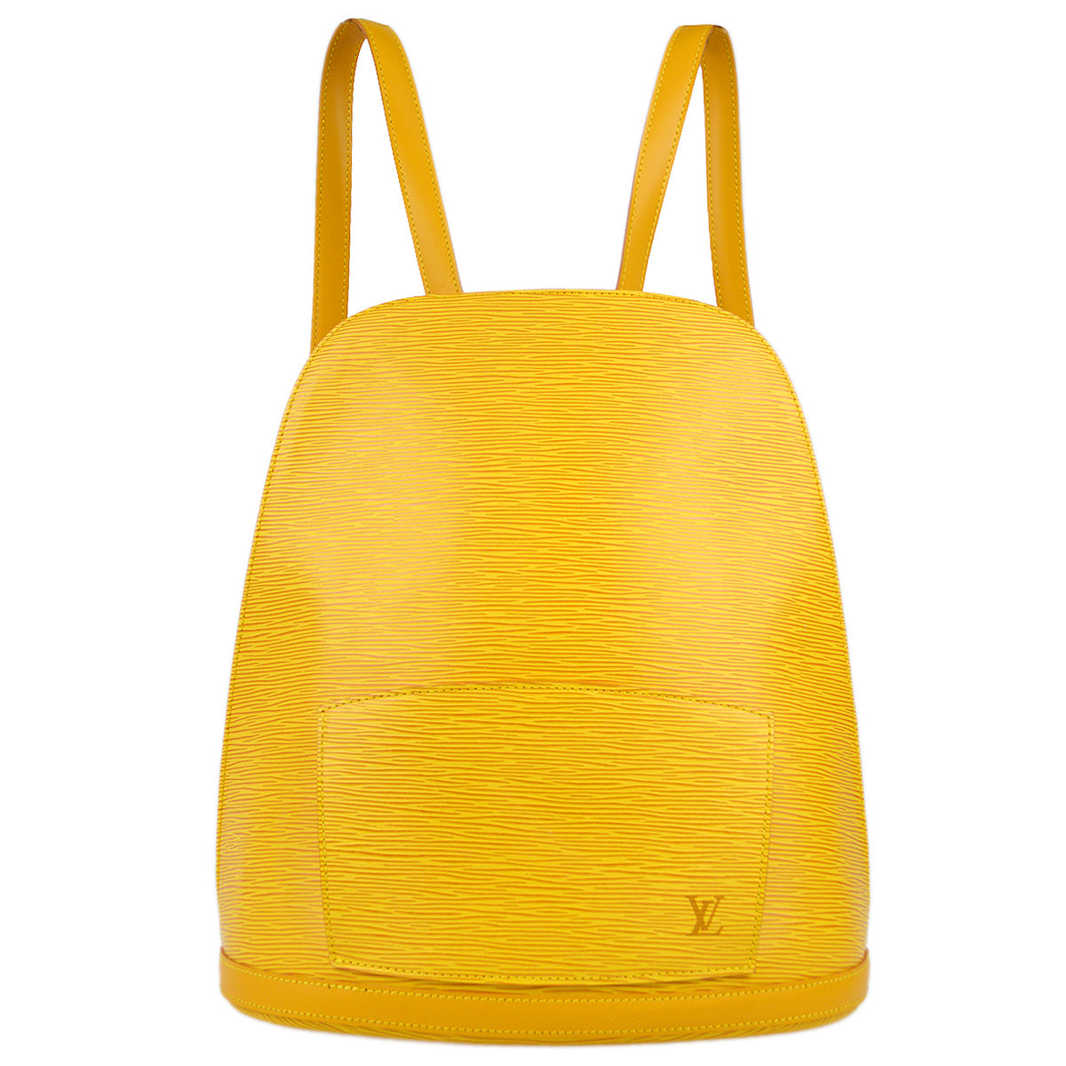 Louis Vuitton Yellow Epi Gobelins Backpack