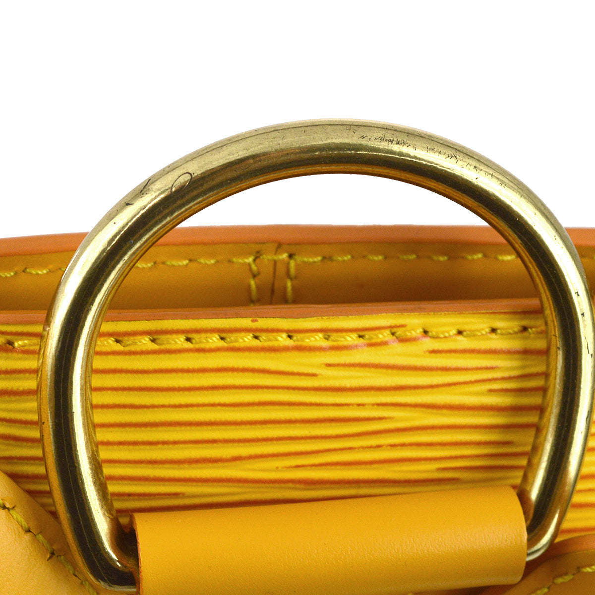 Louis Vuitton Yellow Epi Gobelins Backpack