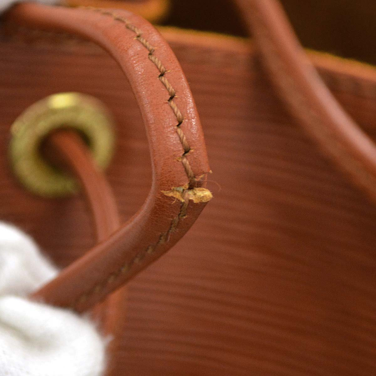 Louis Vuitton Brown Epi Petite Noe Bucket Shoulder Bag