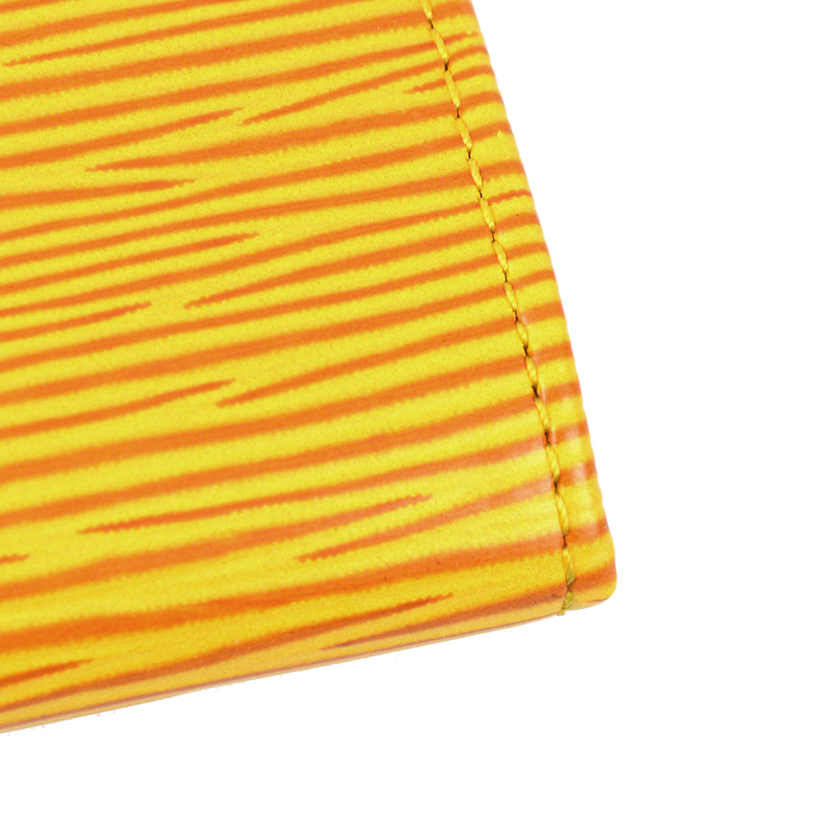 Louis Vuitton Yellow Epi Porte Mannaie Simple Coin Purse Wallet