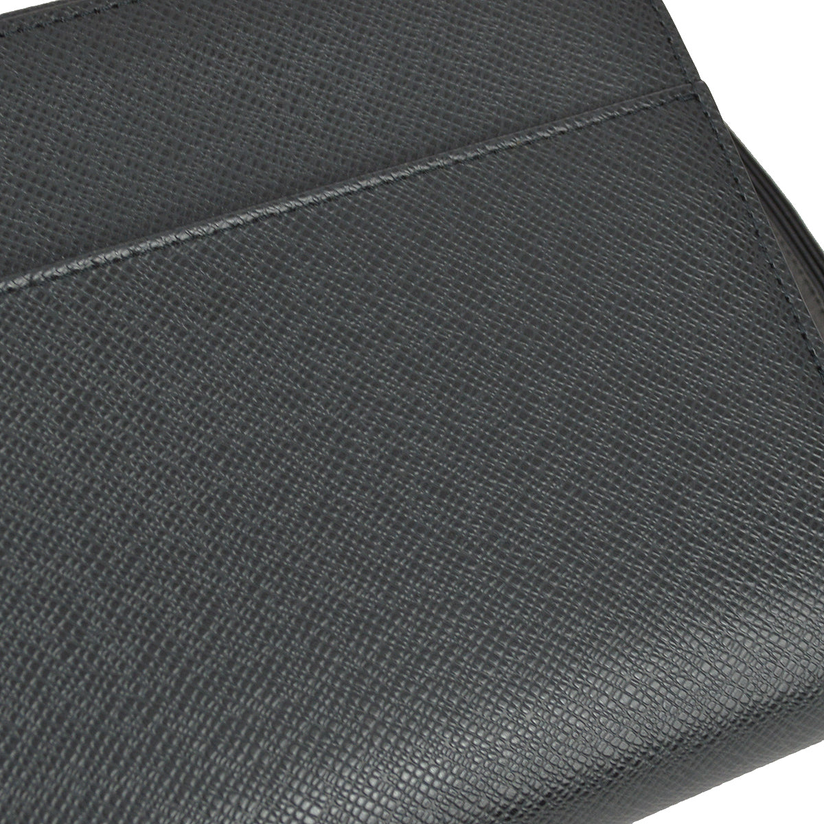 Louis Vuitton Black Taiga Baikal Clutch Handbag