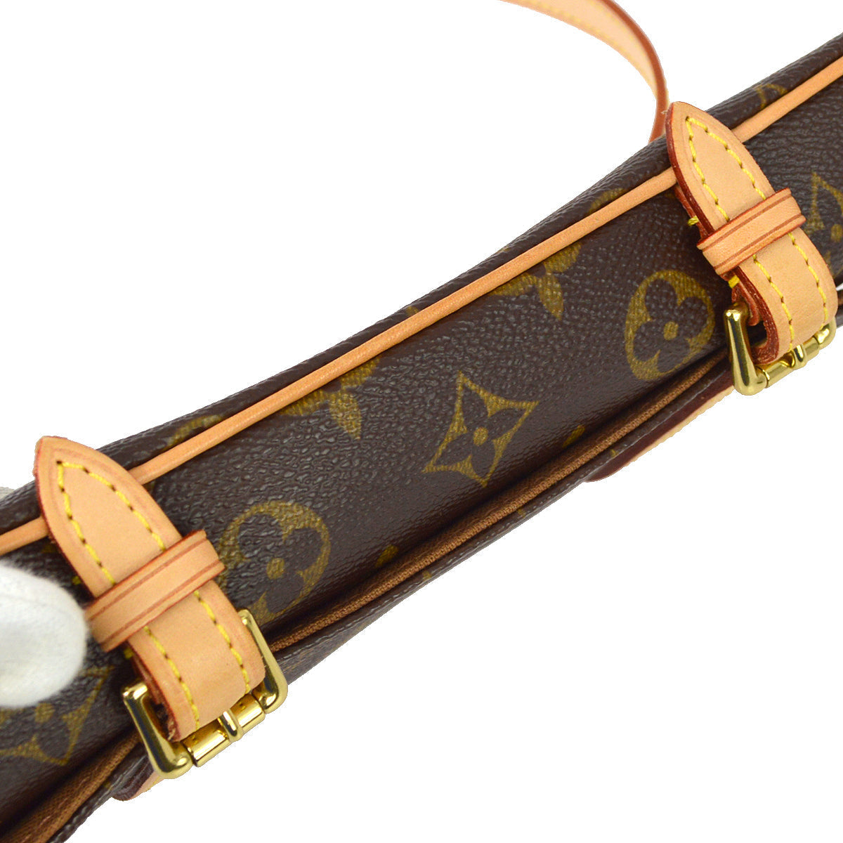 Louis Vuitton Monogram Pochette Marelle Belt Bum Bag in Brown