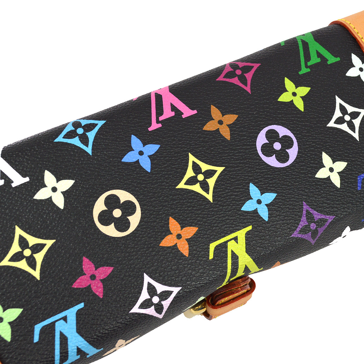 Louis Vuitton Monogram Multicolor Eliza Handbag in Black
