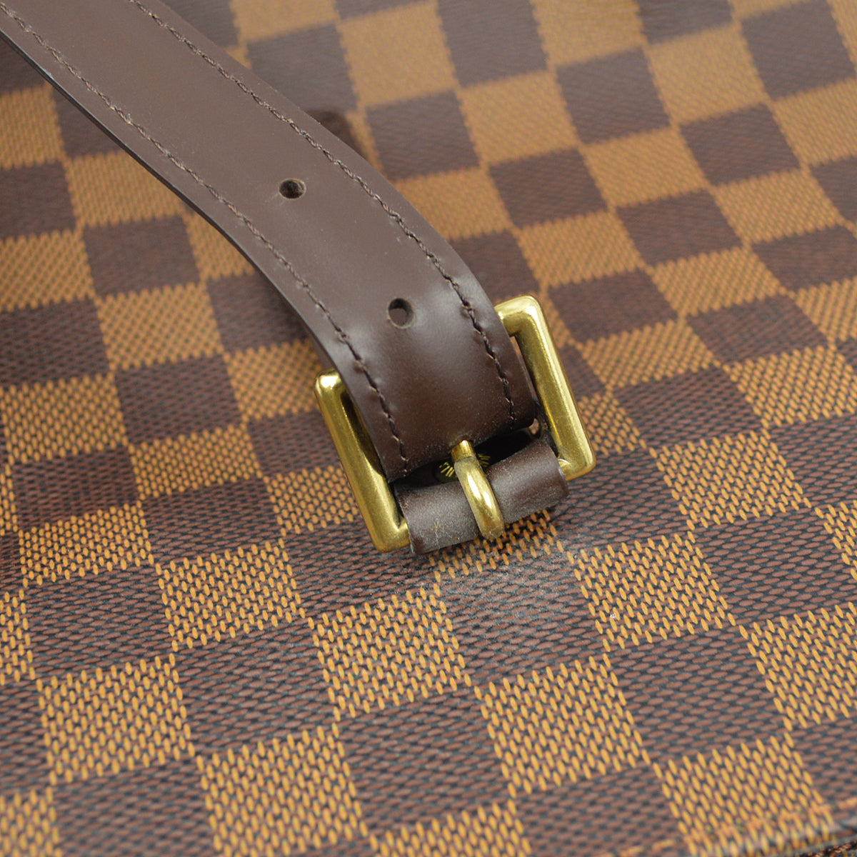 Louis Vuitton Damier Chelsea Shoulder Tote Bag in Brown