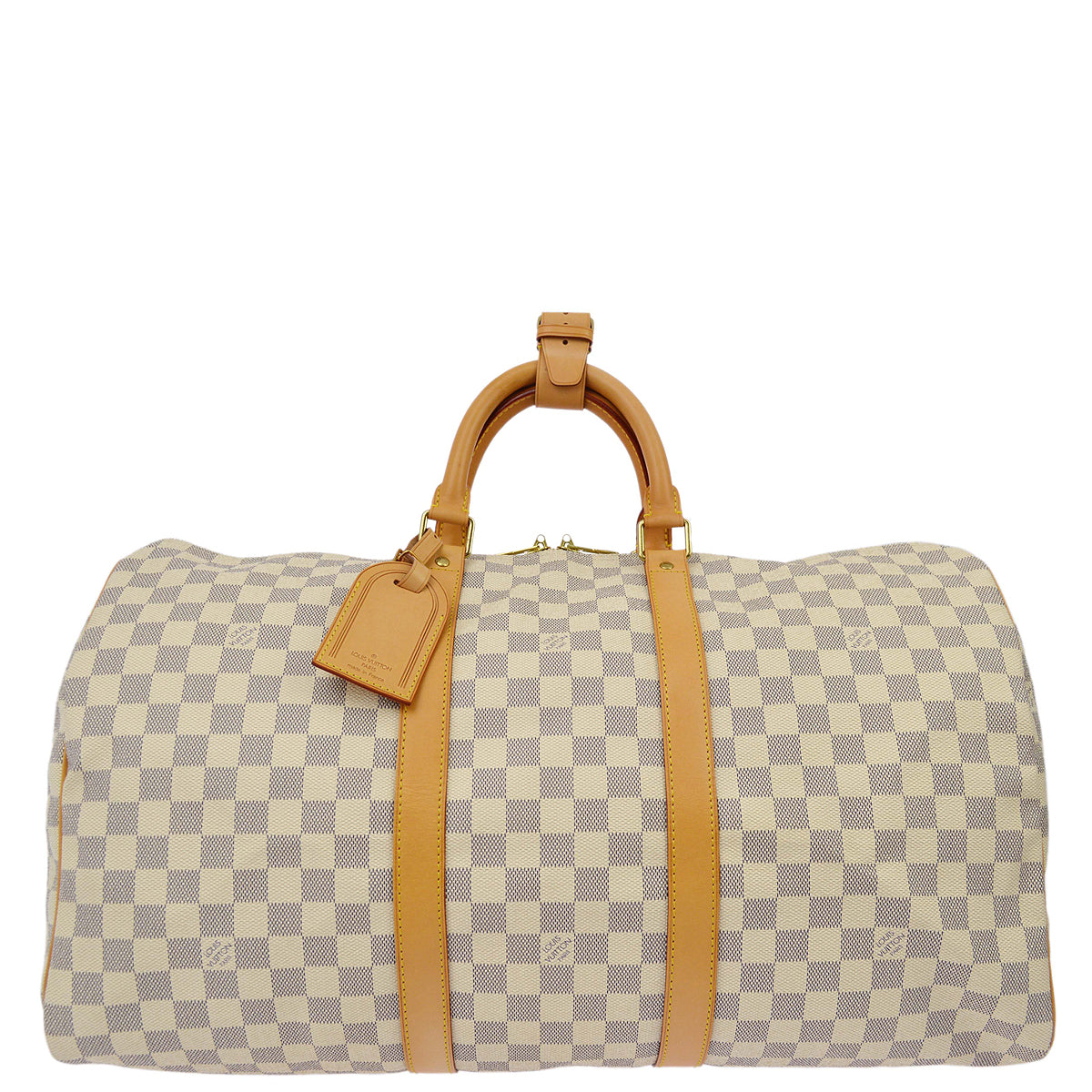 Louis Vuitton Damier Azur Keepall 50 in Azur