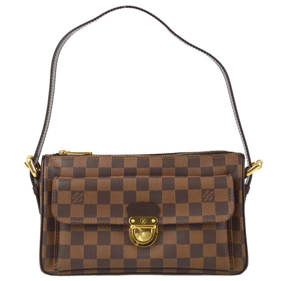 Louis Vuitton Damier Ravello GM Shoulder Bag in Brown
