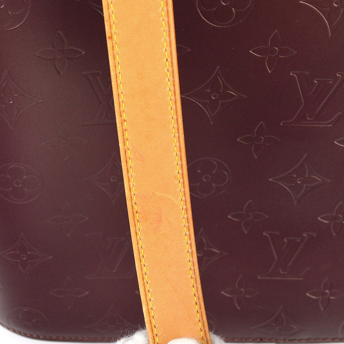 Louis Vuitton Purple Monogram Mat Stockton Tote Handbag