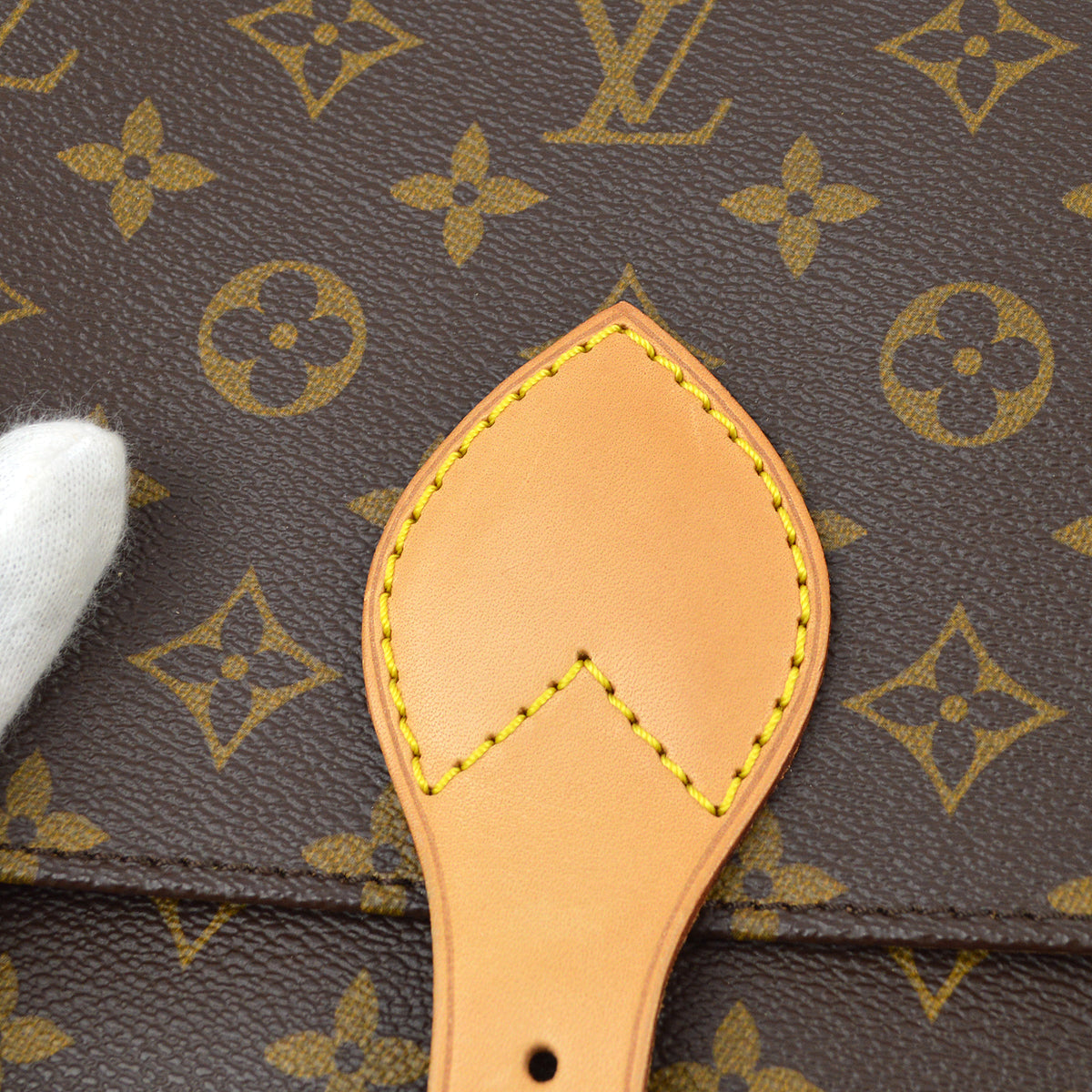 Louis Vuitton Monogram Cartouchiere MM Shoulder Bag