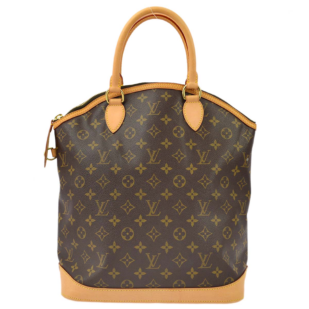 Louis Vuitton Monogram Lockit Vertical Handbag in Brown