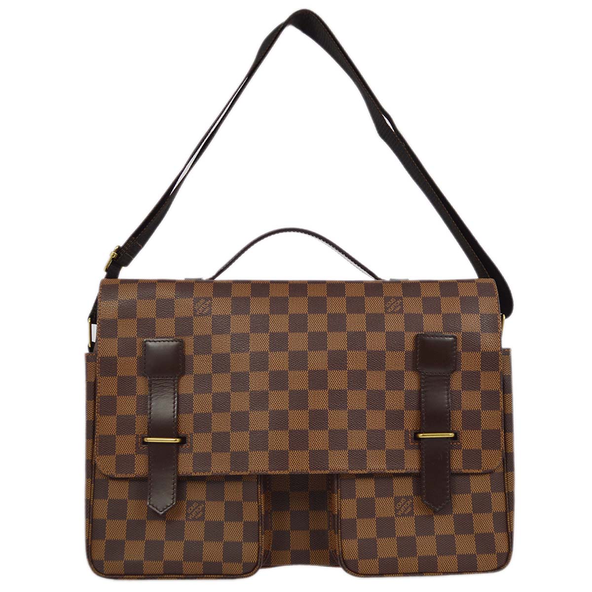 Louis Vuitton Damier Broadway 2way Shoulder Business Handbag