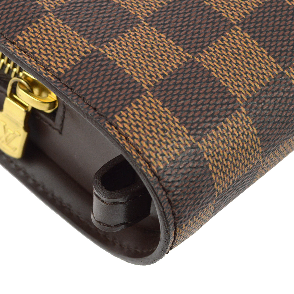 Louis Vuitton Damier Saint Louis Clutch Bag in Brown