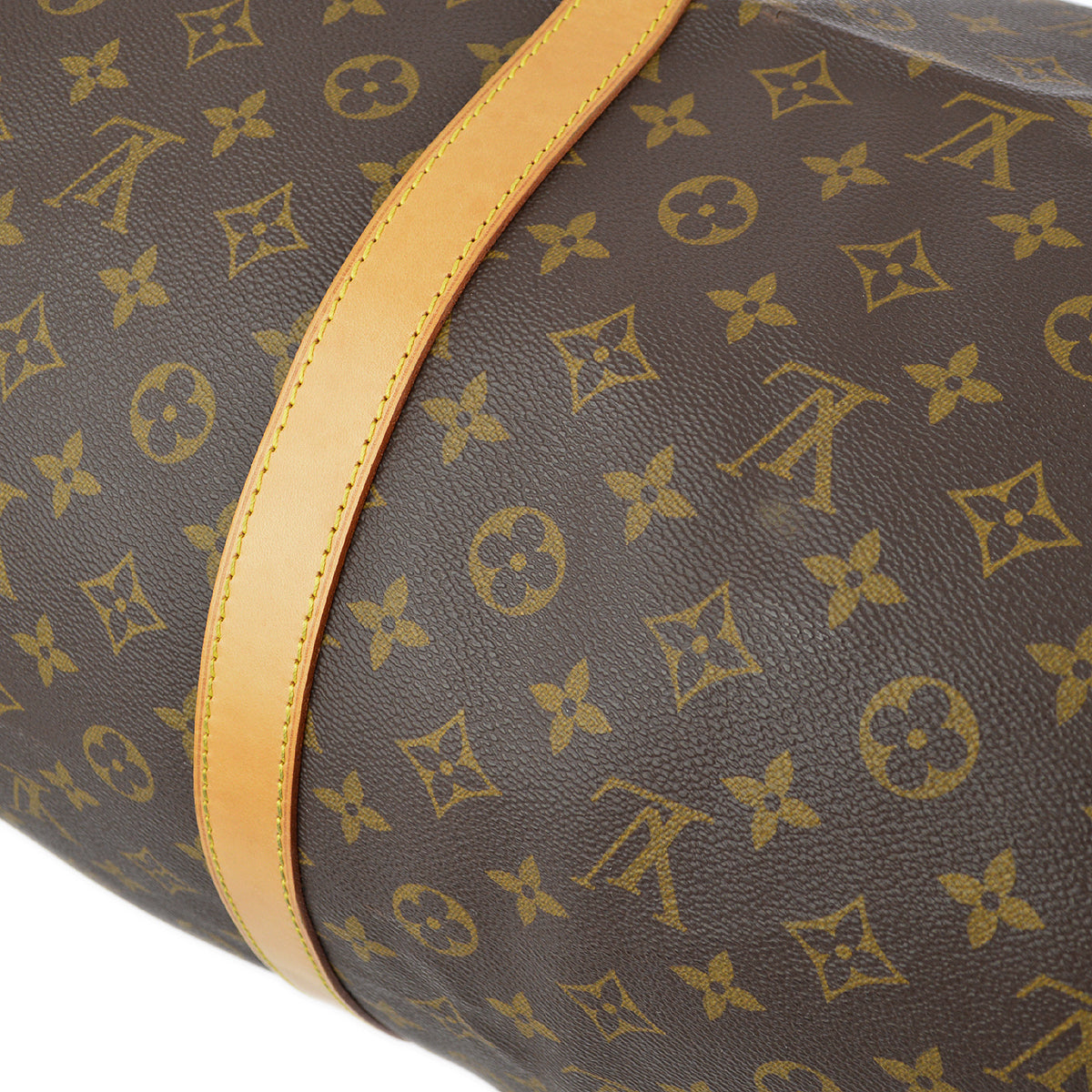 Louis Vuitton Monogram Keepall 60 Duffle Handbag