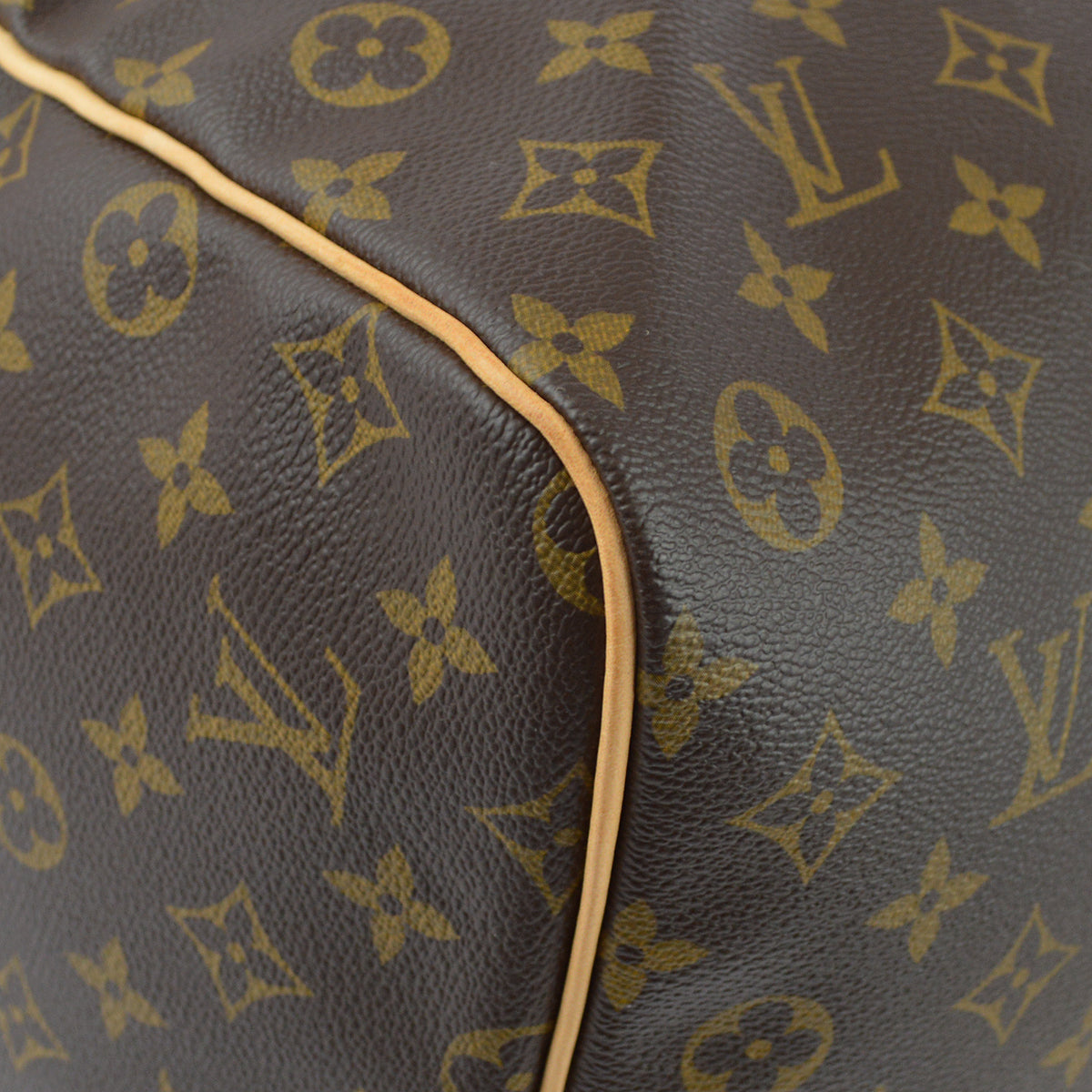 Louis Vuitton Monogram Keepall 60 Duffle Handbag in Brown