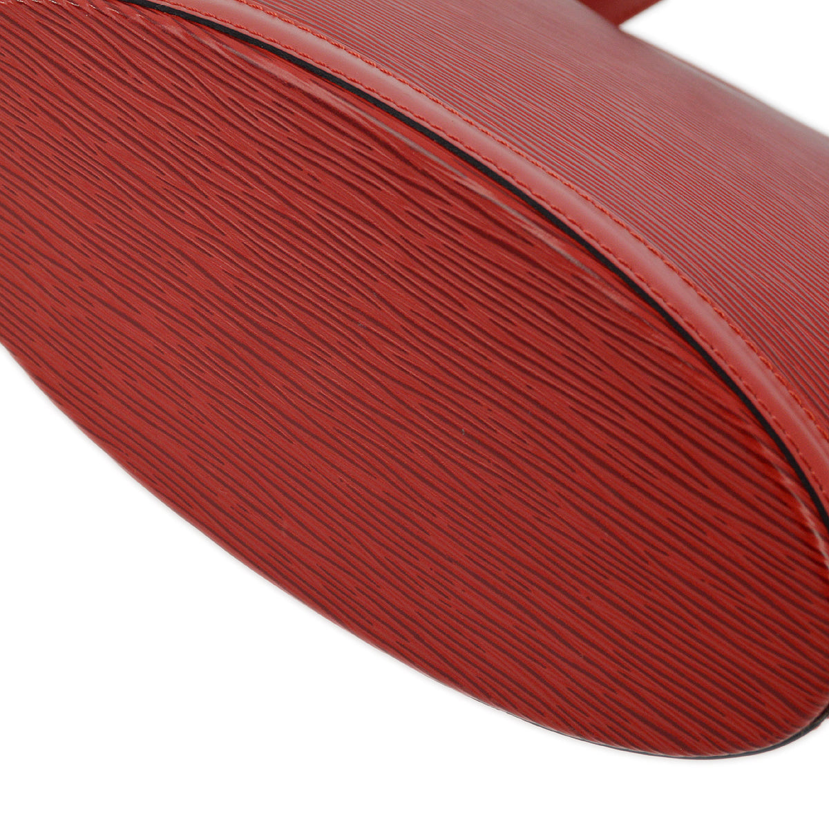 Louis Vuitton Red Epi Saint Jacques Poignee Long Tote Bag
