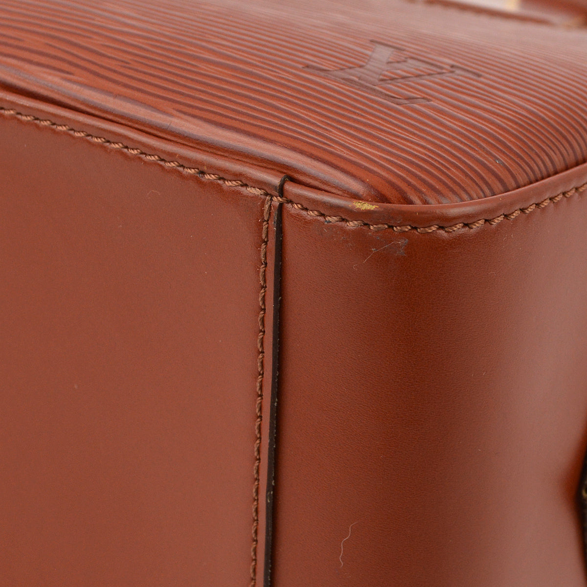 Louis Vuitton Brown Epi Sablon Handbag