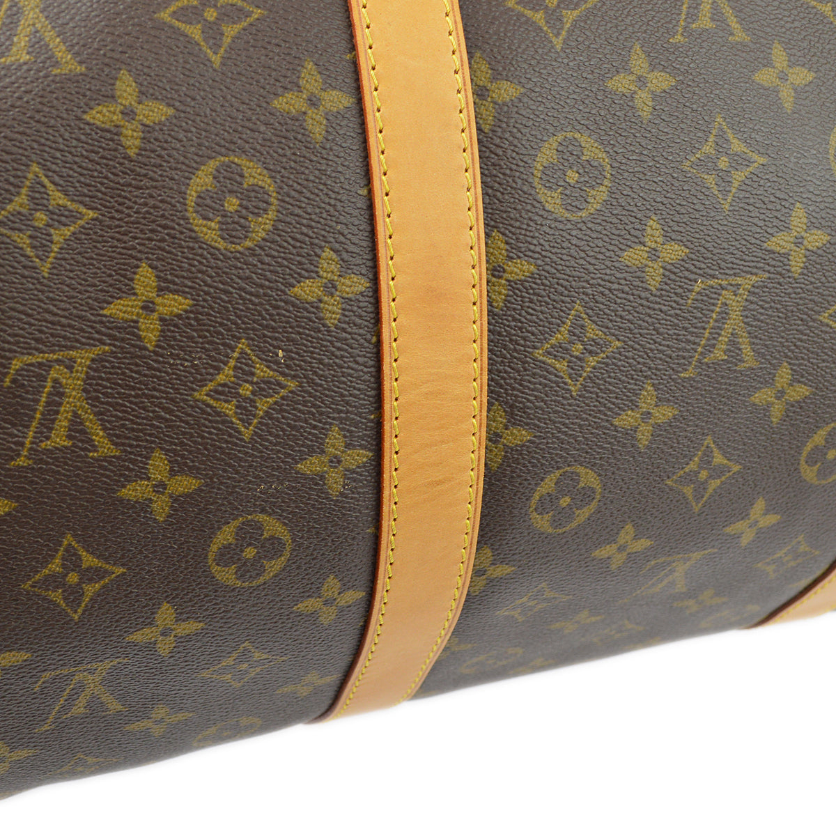 Louis Vuitton Monogram Keepall 60 Duffle Handbag