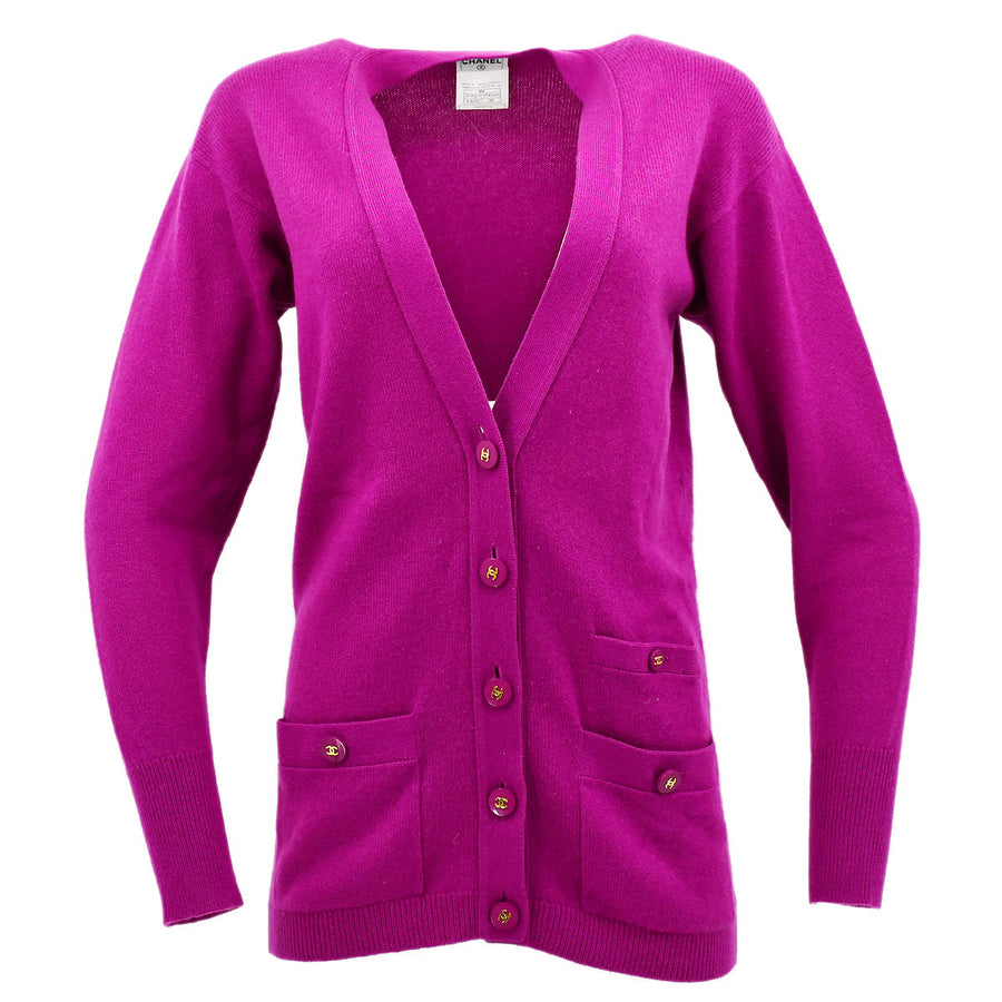 Chanel Cardigan Purple 95A #38 | Studio Nafay