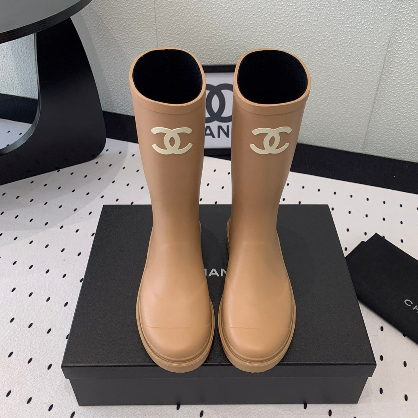 cc rainboot brown rubber | Studio Nafay