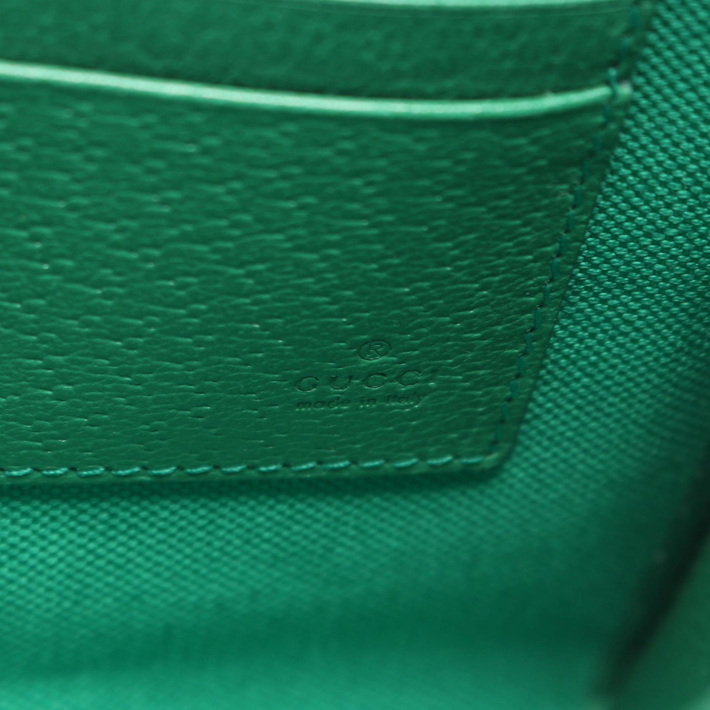 Gucci GG Supreme Clutch Bag PVC Leather
