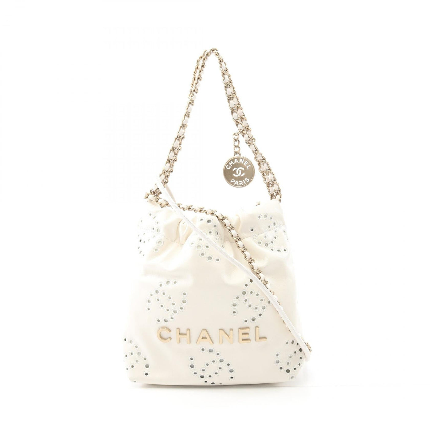 Chanel CHANEL 22 Leather Shoulder Bag | Studio Nafay