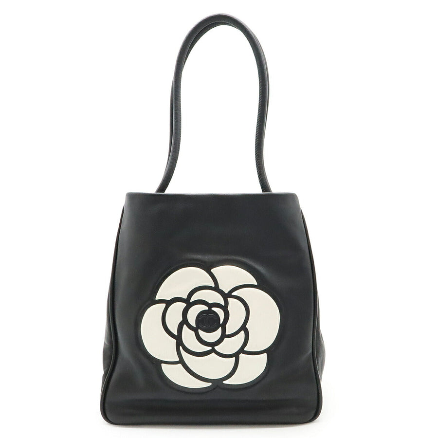 Chanel Camellia Leather 2way Bag | Studio Nafay