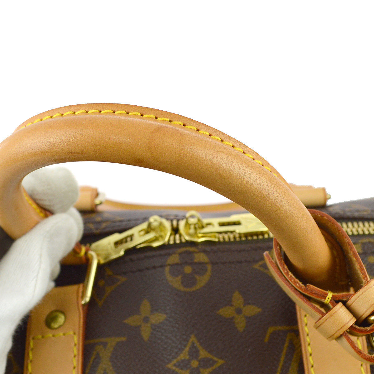 Louis Vuitton Monogram Keepall 45 Travel Duffle Handbag