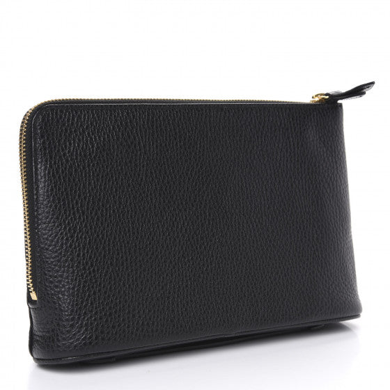 Gucci Calfskin GG Marmont Clutch in Black - Product Image 2