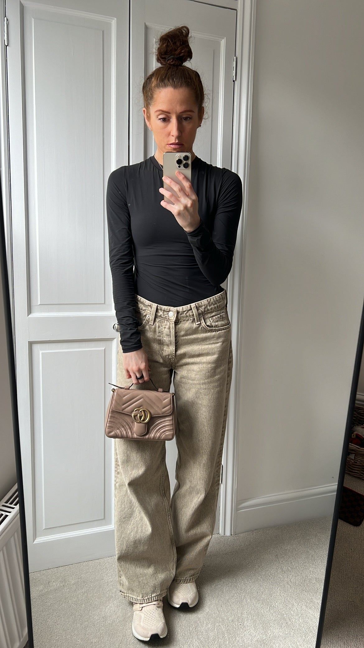 Gucci GG Dusty Pink Marmont Mini Top Handle Bag (RRP £1,890) - Product Image 4