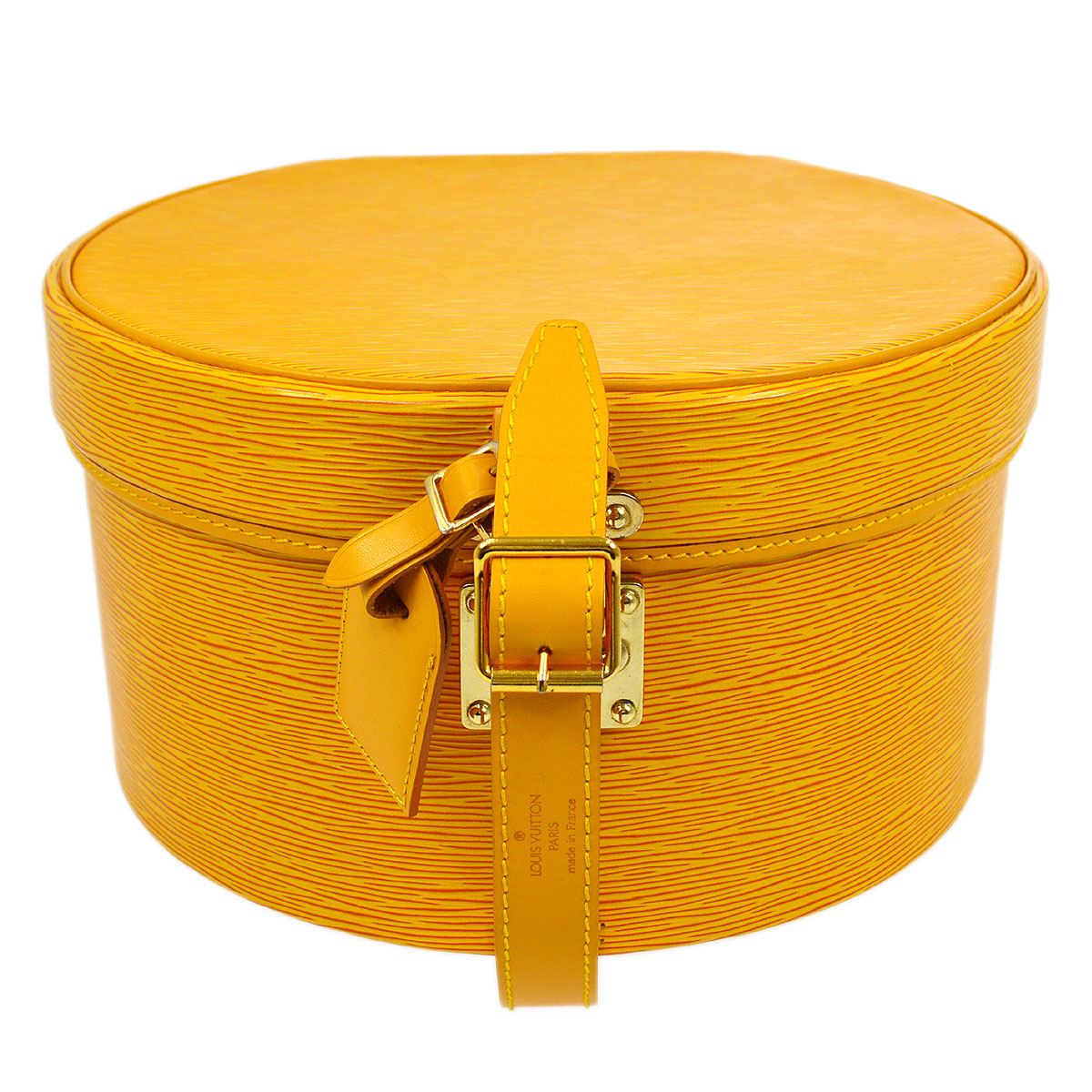 LOUIS VUITTON BOITE CHAPEAUX 30 JAUNE EPI