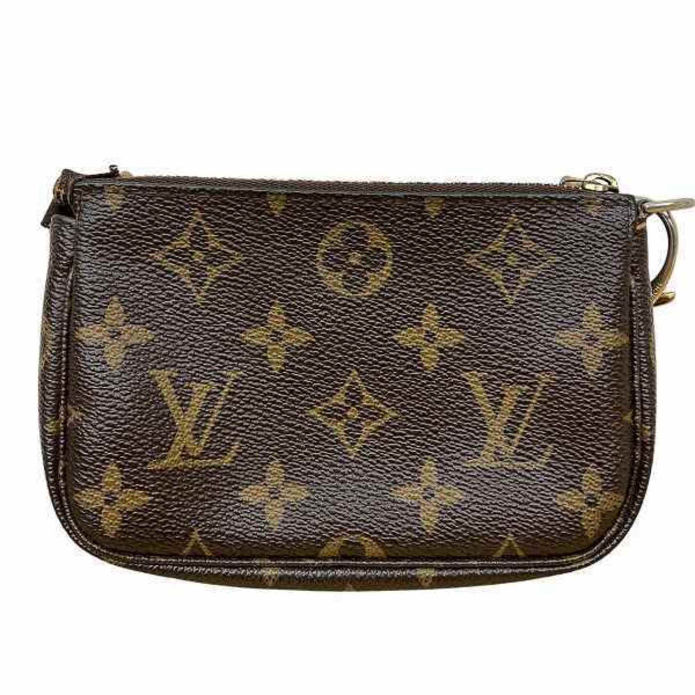 Louis Vuitton yellow Monogram Handbag Pochette Pouch