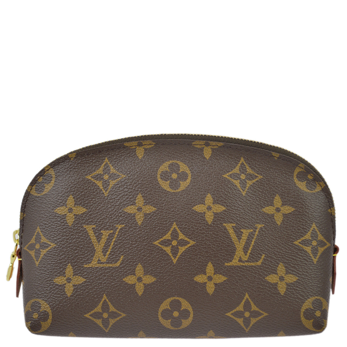 Louis Vuitton Monogram Pochette Cosmetic Pouch in Brown