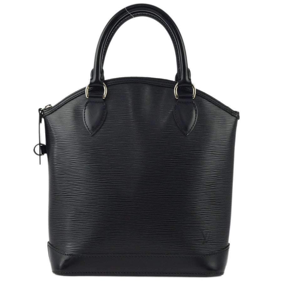 Louis Vuitton Black Epi Lockit Handbag in Black