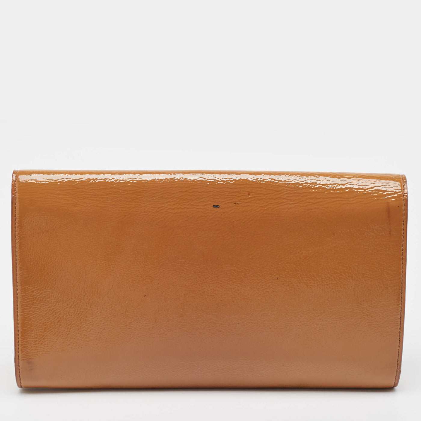 Saint Laurent Beige Patent Leather Belle De Jour Clutch - Product Image 3