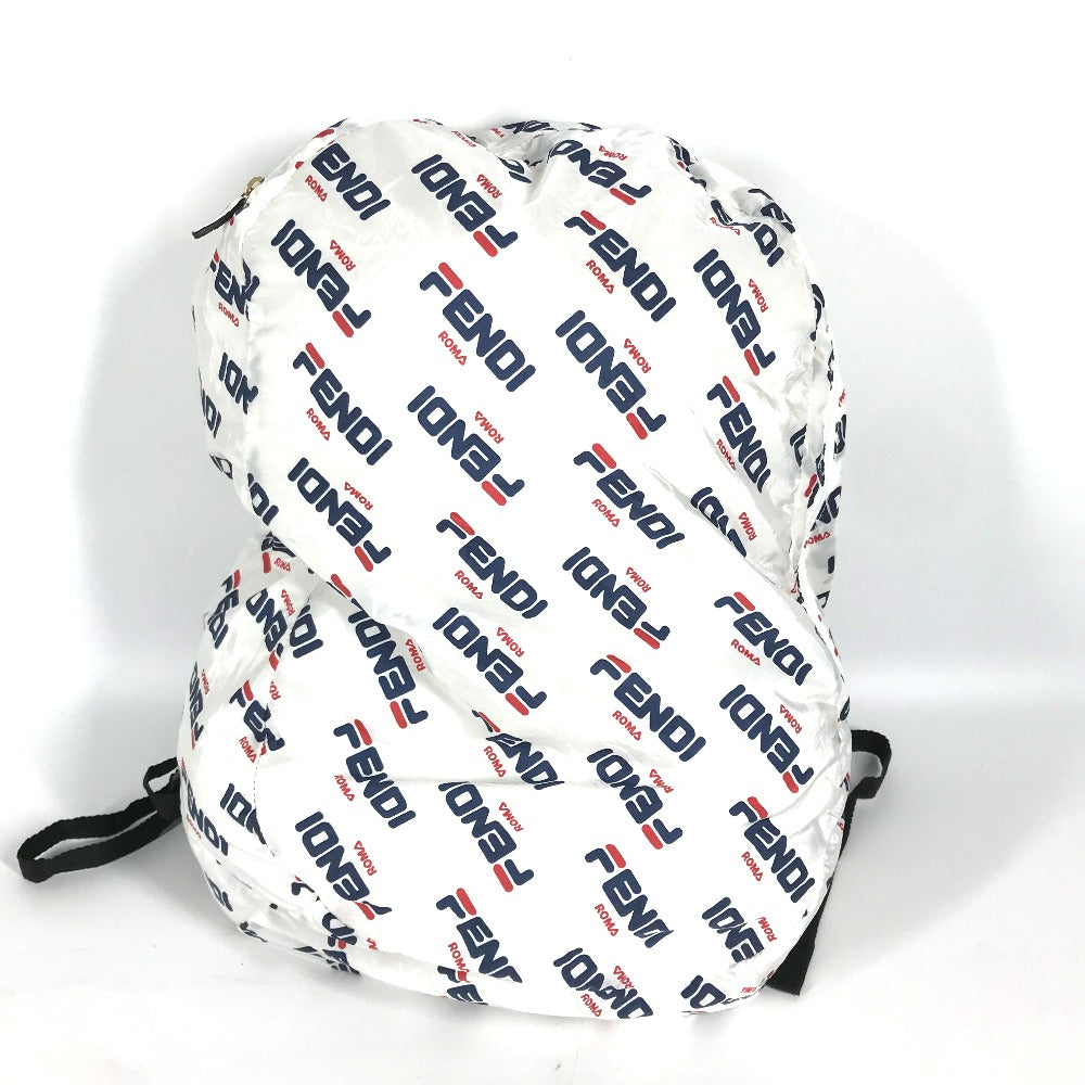 FENDI Backpack Nylon white backpack bag FILA collaboration Women - Product Image 2