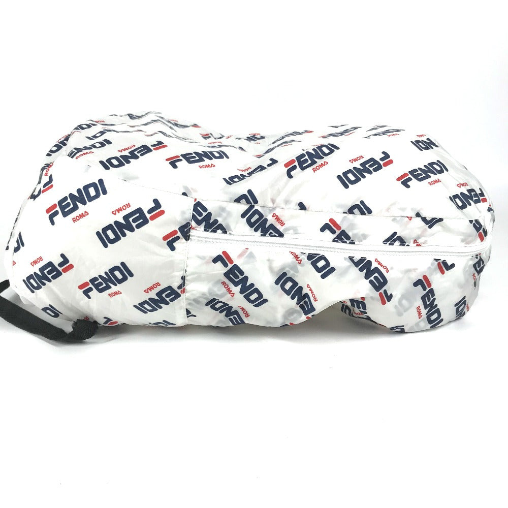 FENDI Backpack Nylon white backpack bag FILA collaboration Women - Product Image 4