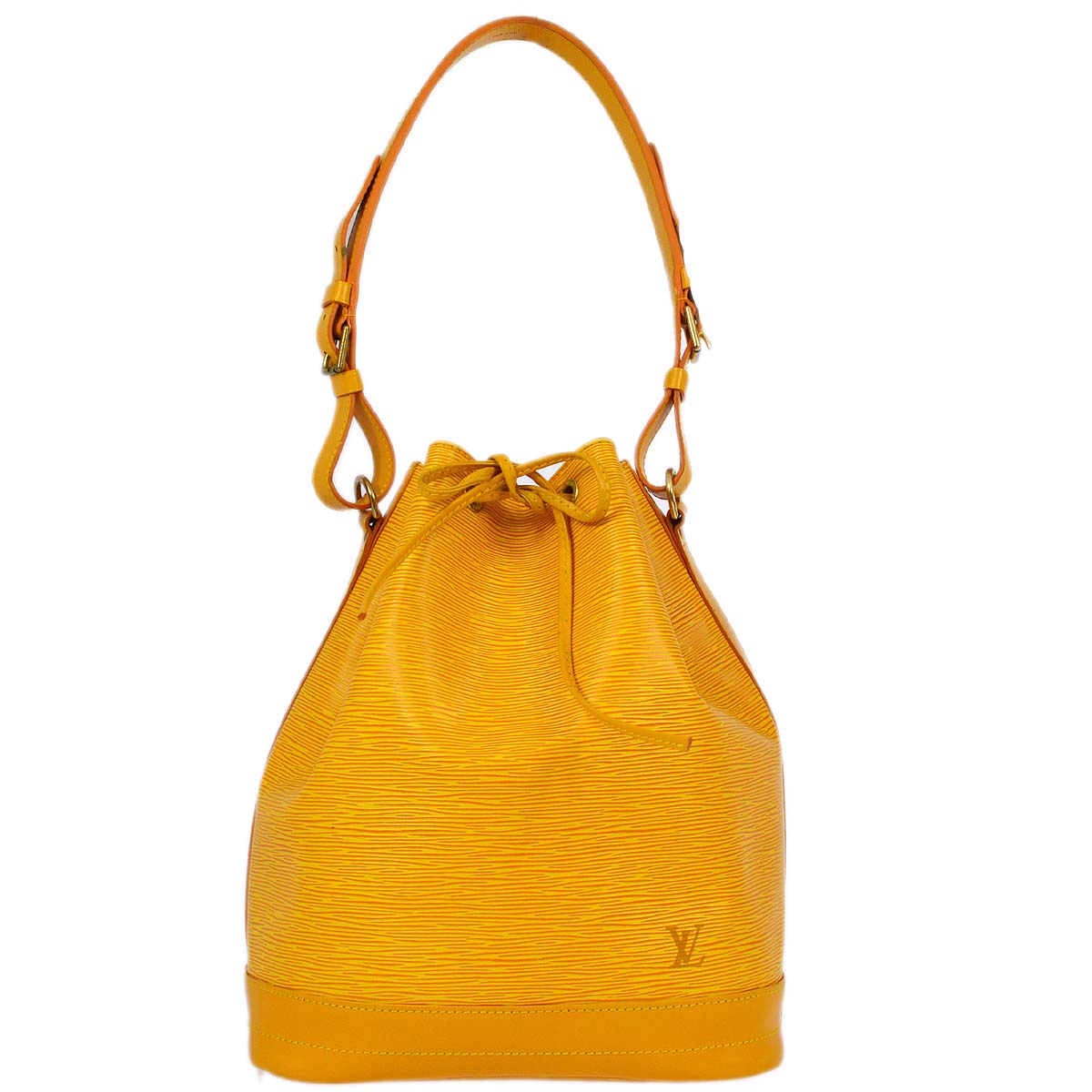 Louis Vuitton Yellow Epi Noe Bucket Drawstring Bag