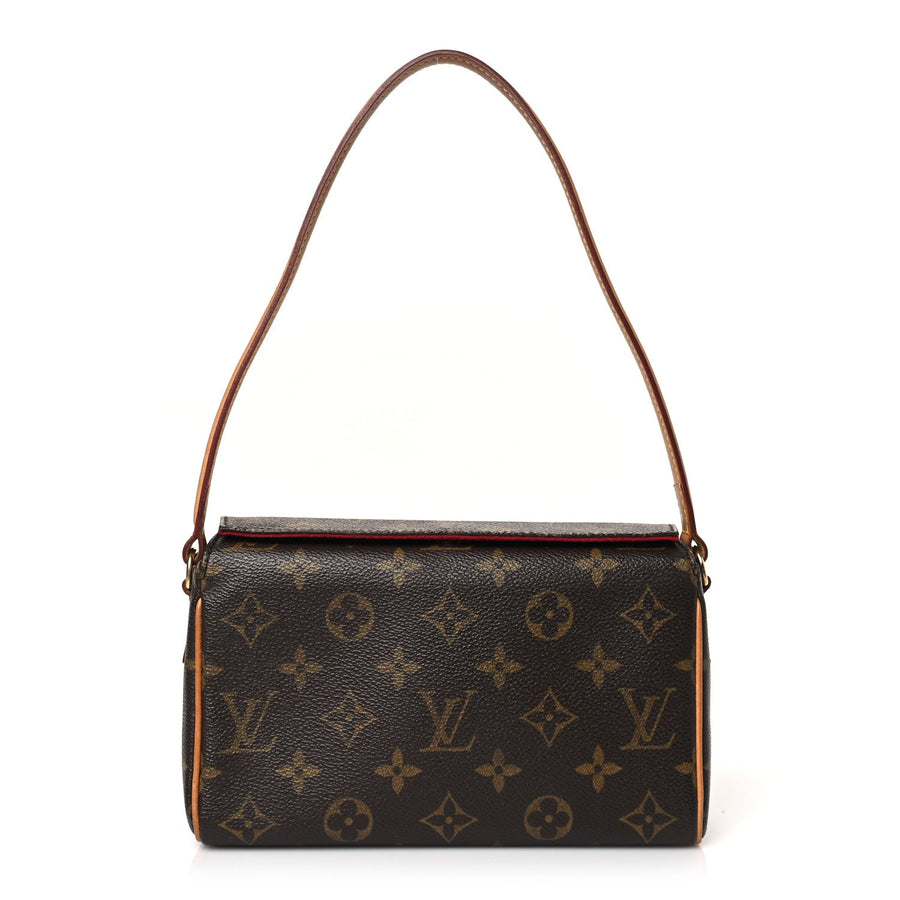 Louis Vuitton Monogram Recital Handbag in Brown
