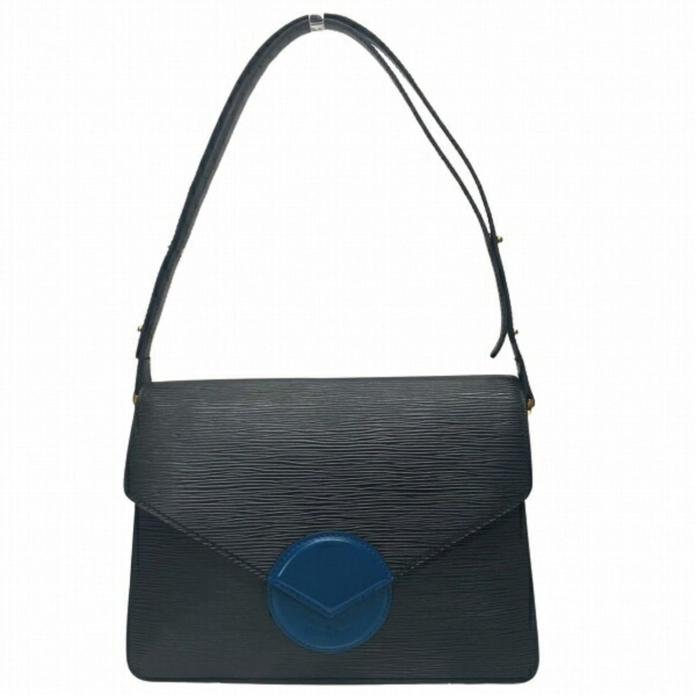 Louis Vuitton Noir Leather Shoulder Bag