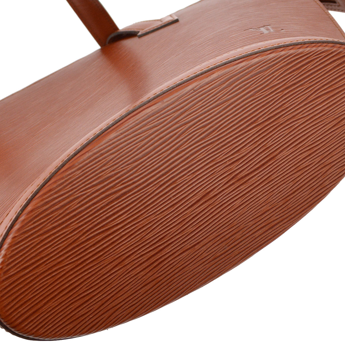 Louis Vuitton Brown Epi Saint Jacques