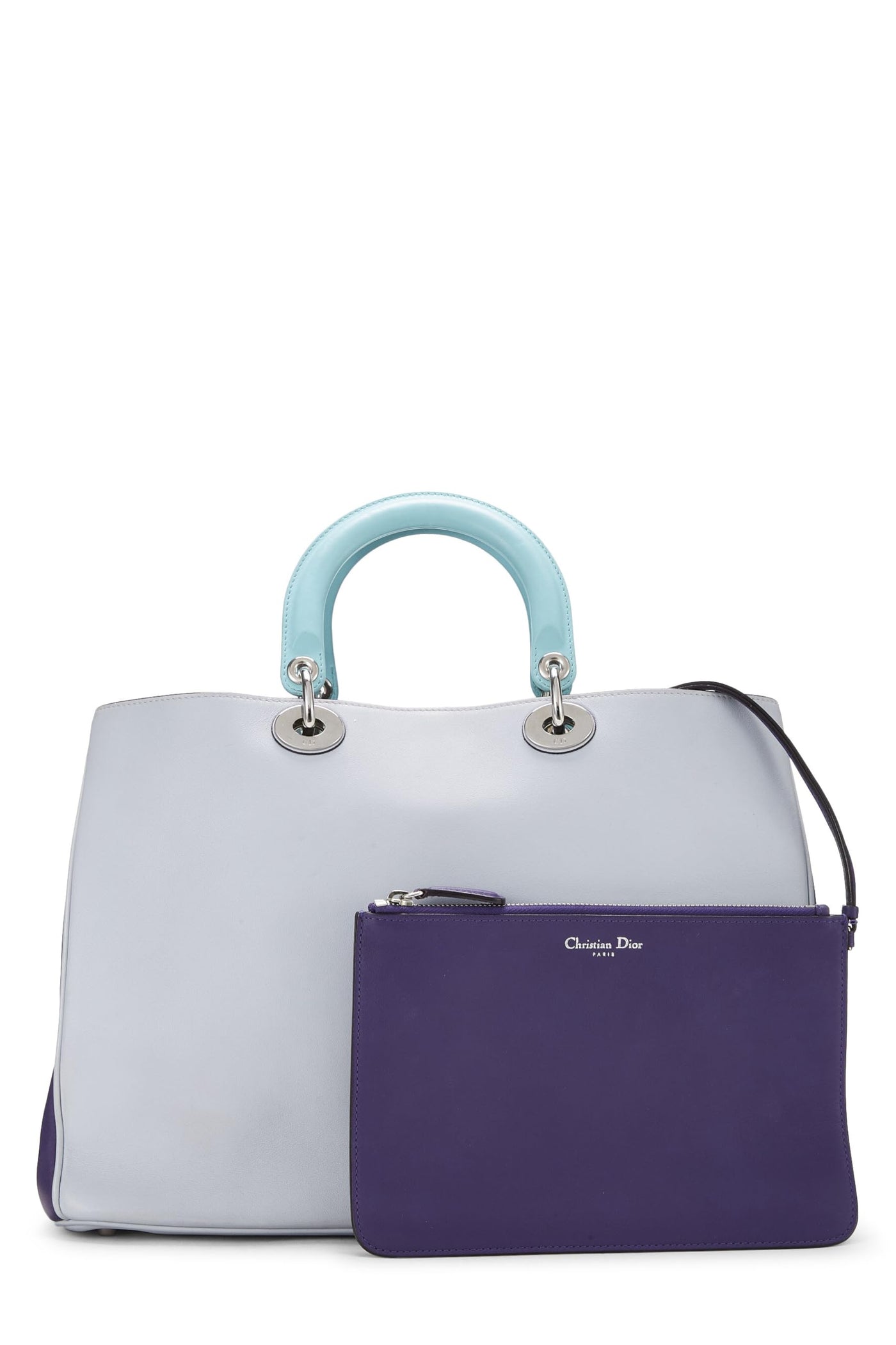 Dior, Multicolor Leather Diorissimo Large, Multi - Product Image 4