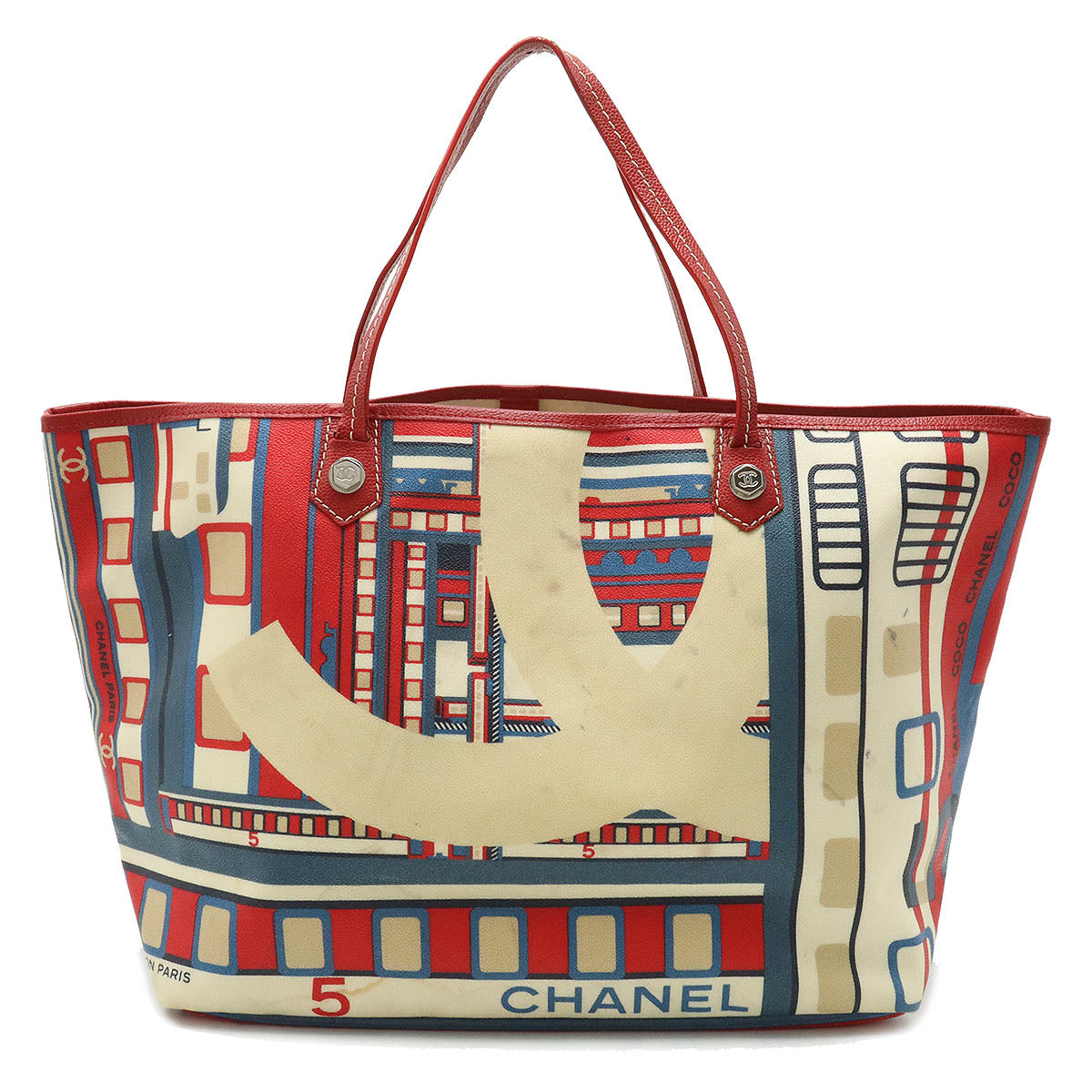 CHANEL Central Station Tote Bag Multicolor | Studio Nafay