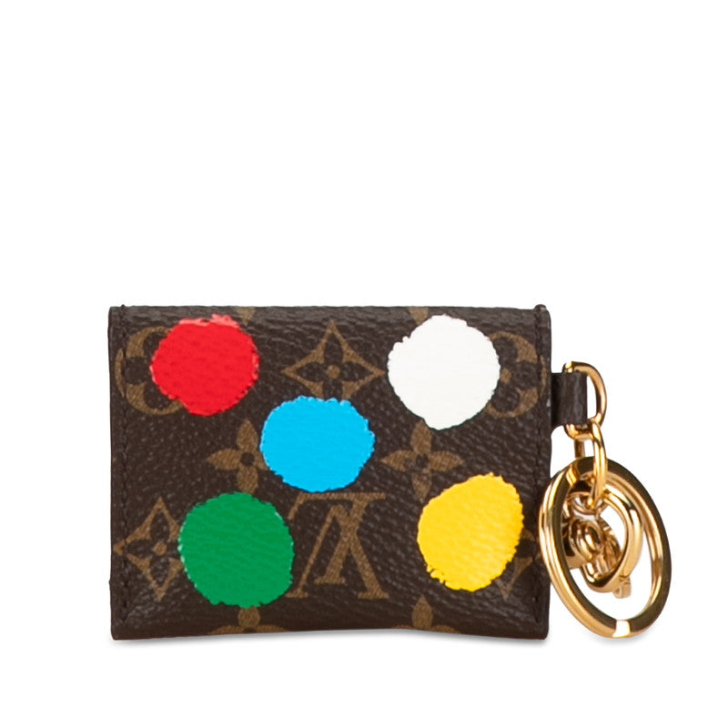 Louis Vuitton Y.K. Portee Claire Kirigami Painted Dot Charm Brown PVC Louis Vuitton