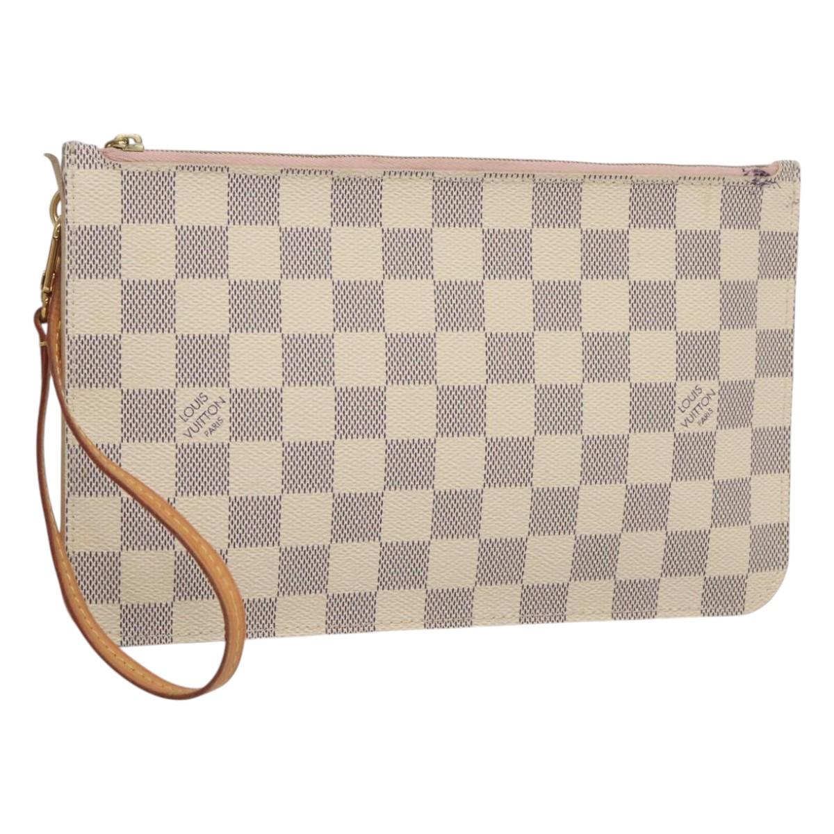 Louis Vuitton Neverfull Pouch Canvas Clutch Bag ( ) | Studio Nafay