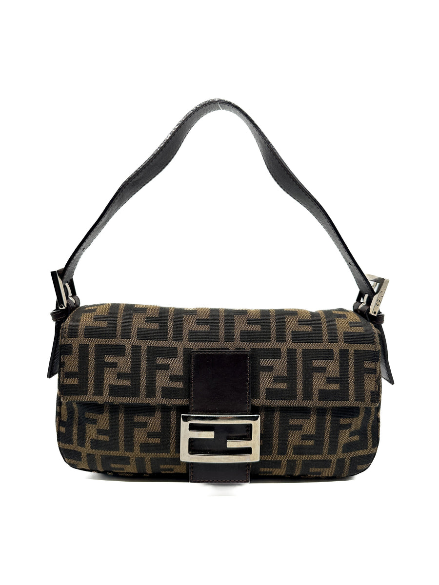 Fendi Baguette in Brown Zucca | Studio Nafay