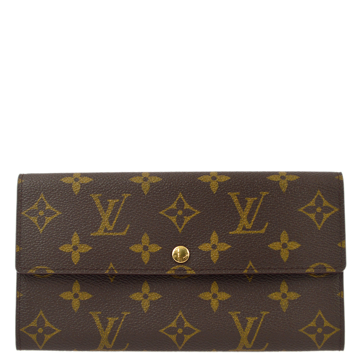 Louis Vuitton Monogram Portefeuille Sarah Purse Wallet